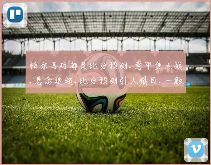 帕尔马对都灵比分预测,意甲焦点战,悬念迭起,比分预测引人瞩目,一触即发